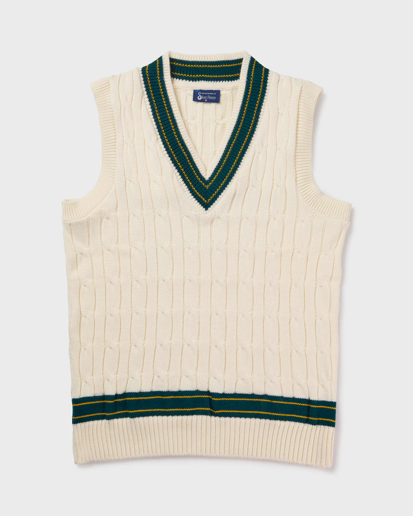 Knit Crop Vest Cable