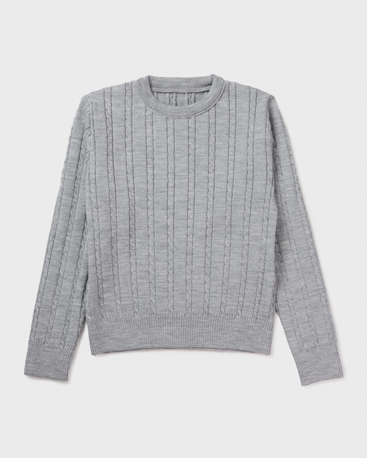 Knit Crop Crew Jumper