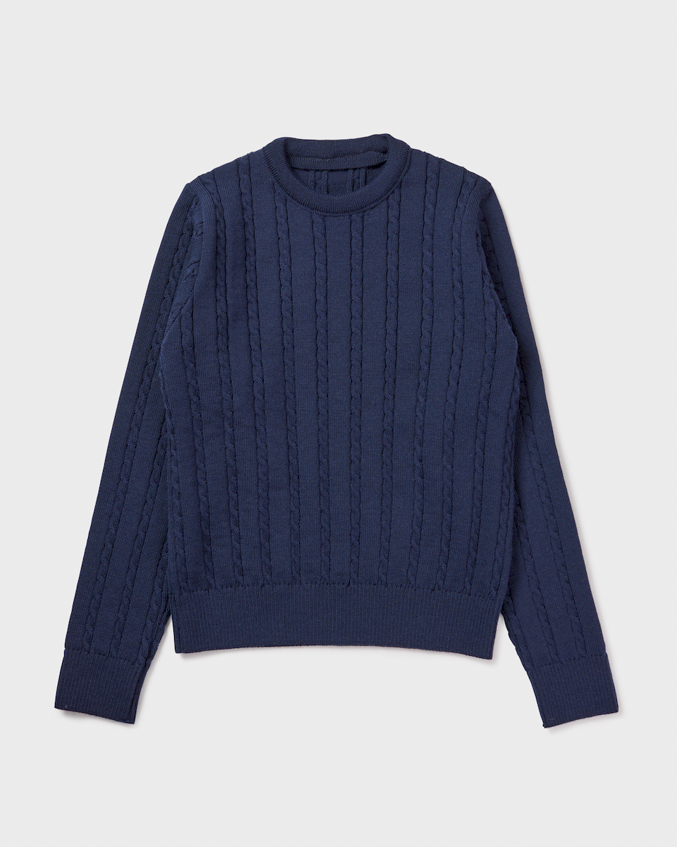 Knit Crop Crew Jumper
