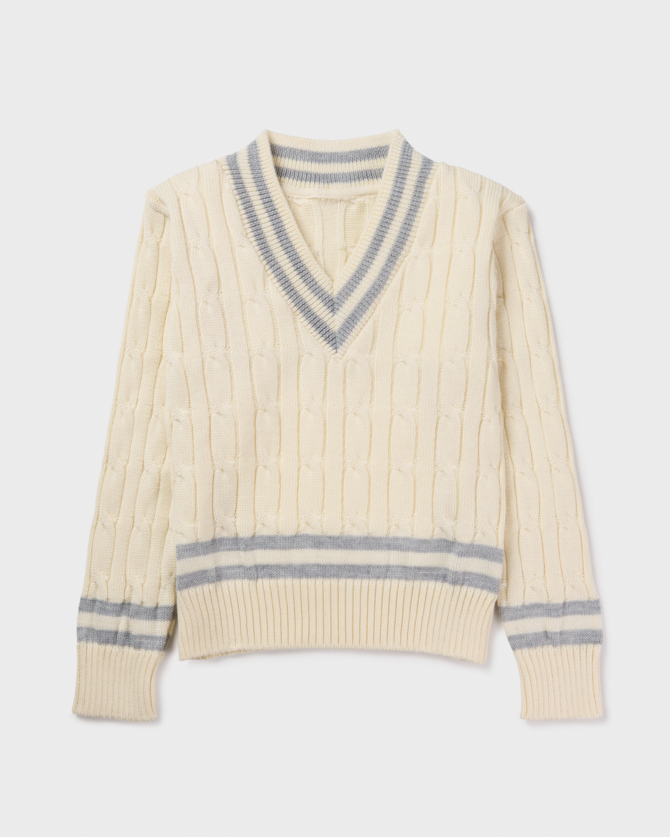 Knit Crop Jumper Cable