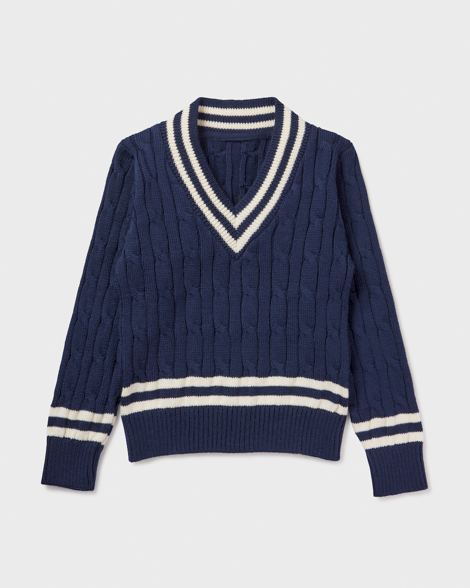 Knit Crop Jumper Cable