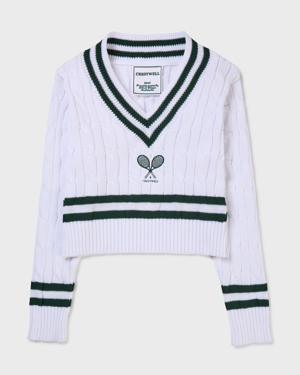 Knit Crop Jumper Cable