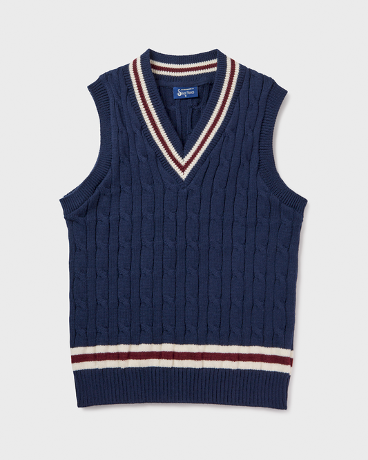 Knit Vest Cable