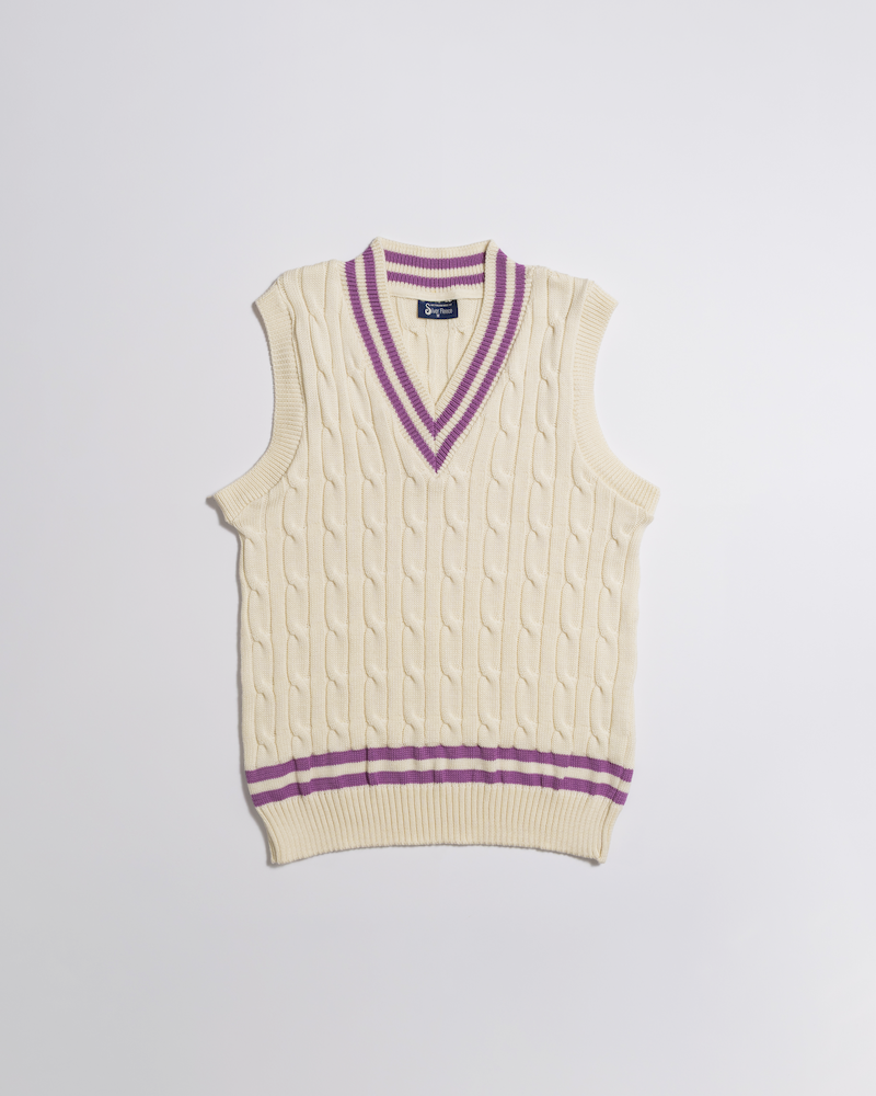 Knit Vest Cable