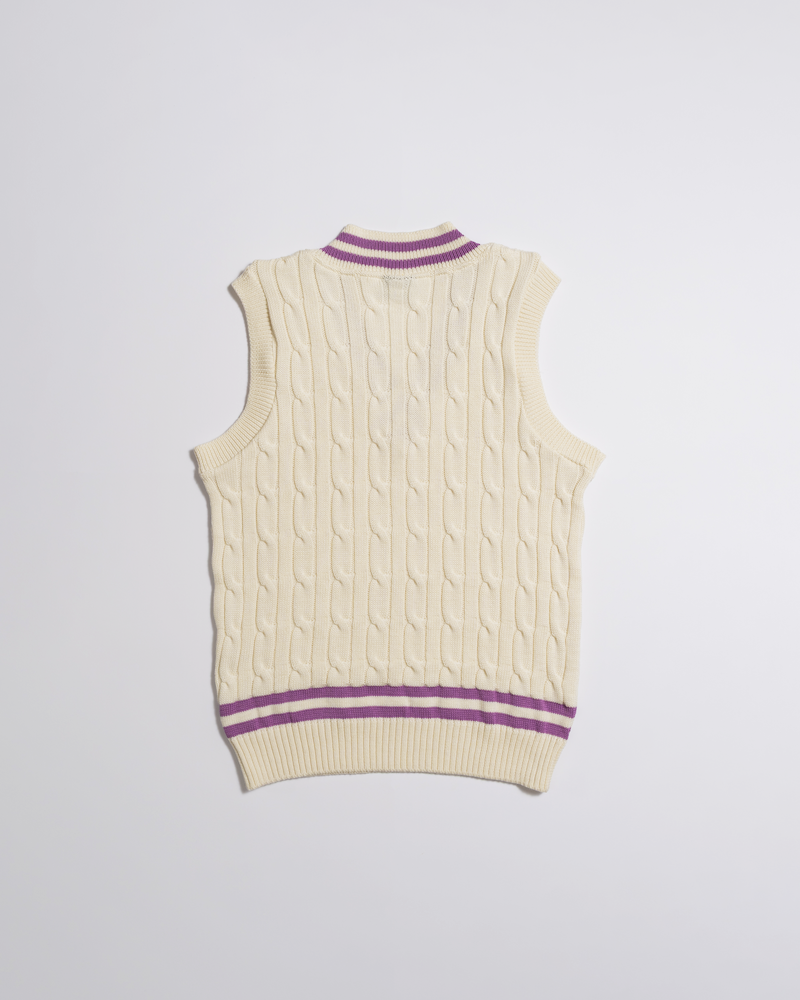 Knit Vest Cable