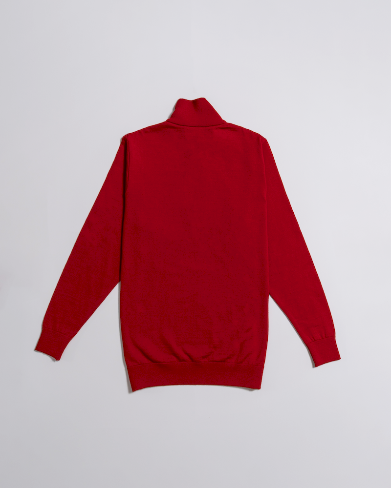 Quarter Zip Knit Jumper