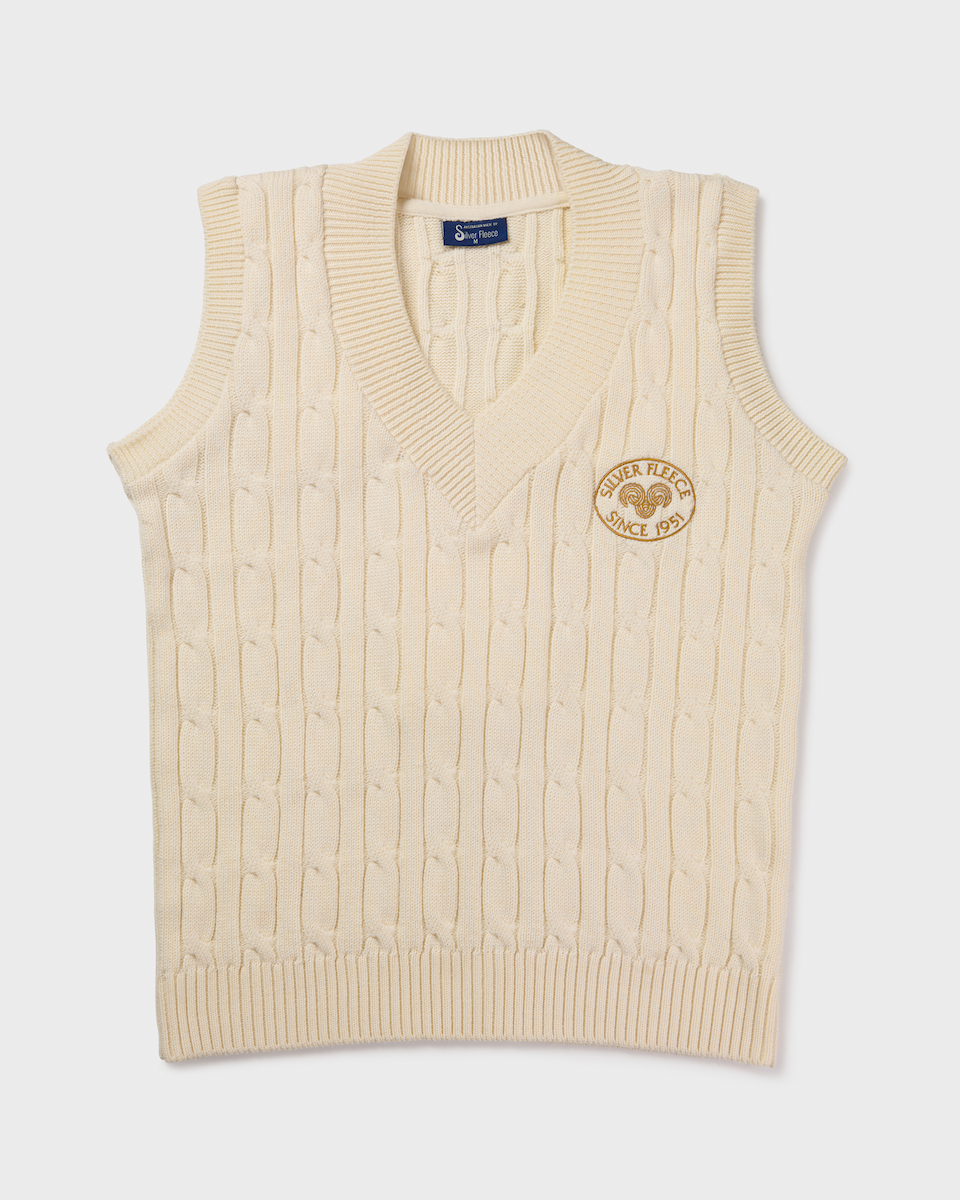Knit Vest Cable