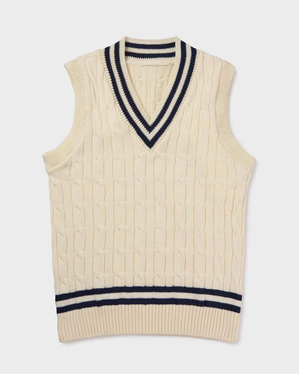 Knit Vest Cable