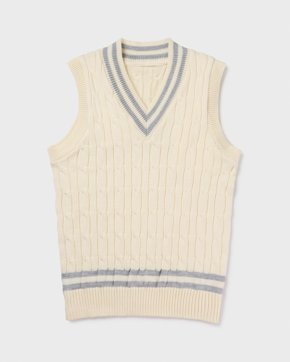Knit Vest Cable