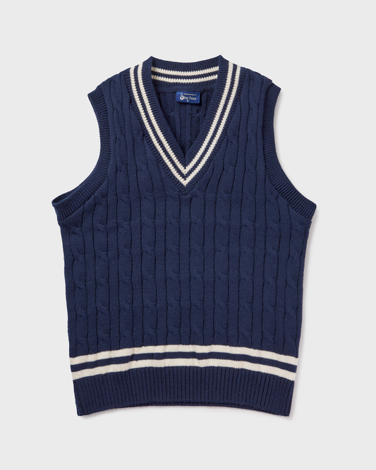 Knit Vest Cable