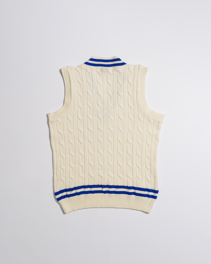 Knit Crop Vest Cable