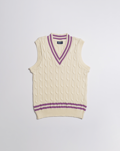 Knit Vest Cable