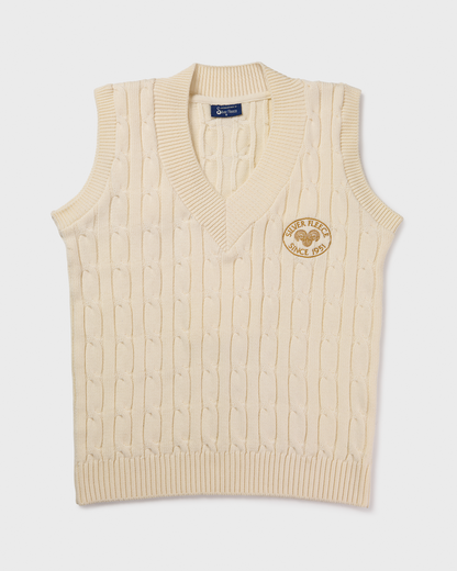 Knit Vest Cable